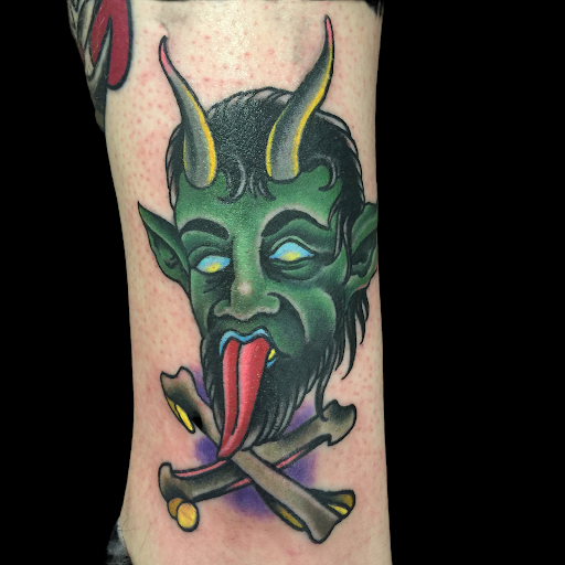 Explore joshua tree tattoo ideas, creative tattoo ideas in Youngstown, available at BAREKNUCKLE TATTOO & BARBERSHOP