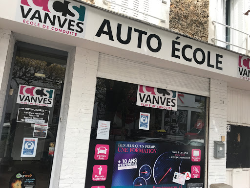 Auto Ecole Ccs Vanves à Vanves, Hauts-de-Seine