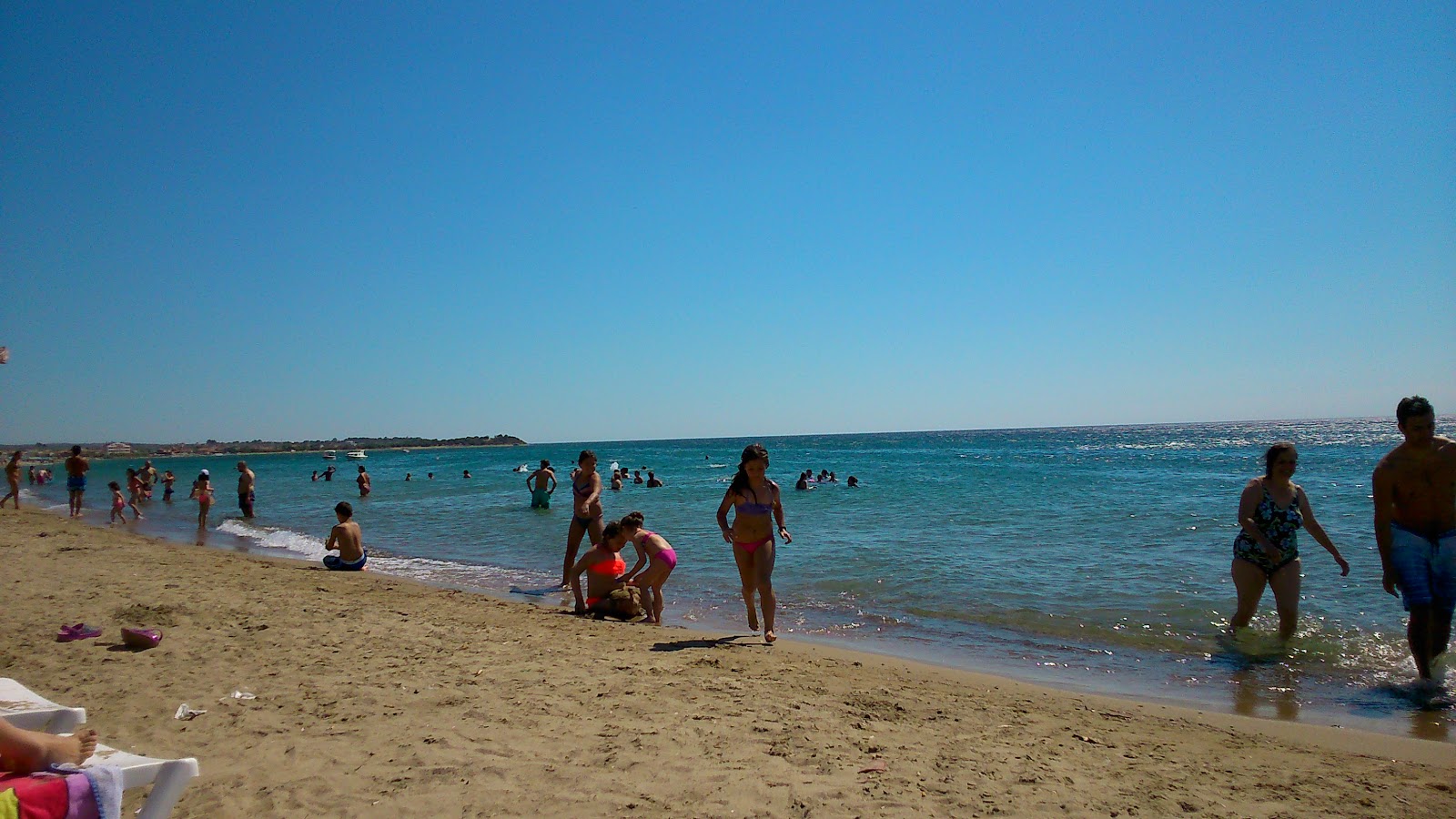 Foto de Playa de Geyikli y el asentamiento