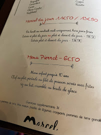 Marcel Apéro Bistro à Rouen menu