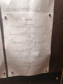 Menu / carte de Ristorante al Moro à Marina di Campo