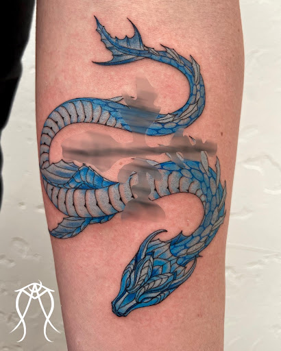 Explore arm and shoulder tattoo ideas, creative tattoo ideas in Scipio Center, available at Ace of Wands Private Tattoo & Tarot Studio . Appointment Only