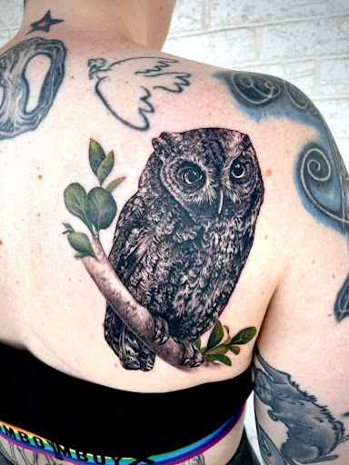 Explore john deere tattoo ideas, creative tattoo ideas in Pendleton, available at Just Another Hole in the Wall Tattoo