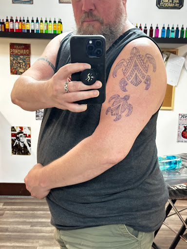 Explore western cowgirl tattoo ideas, creative tattoo ideas in Kailua Kona, available at Lady Luck Tattoo & Body Piercing