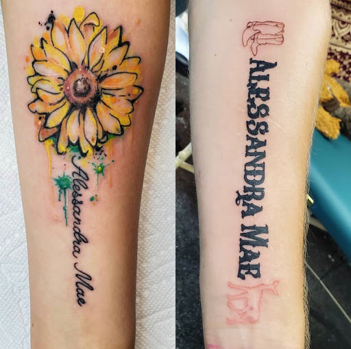 Find tattoo ideas for men music for your next unique tattoo in Kenosha at Kenosha Tattoo Company