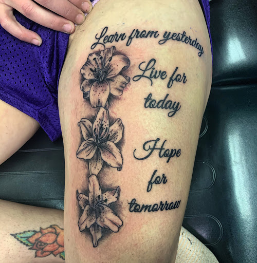 Explore notre dame tattoo ideas, creative tattoo ideas in Hudson Falls, available at ALTERED ADDICTION TATTOOS