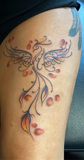 Explore pyramid tattoo ideas, creative tattoo ideas in Jackson, available at Inkk Culture Tattoo