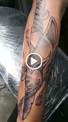 Explore cute woman tattoo ideas, creative tattoo ideas in Schaumburg, available at Urban Rebels Ink