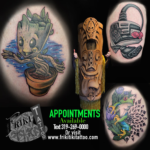 Explore mermaid tattoo ideas, creative tattoo ideas in Waterloo, available at Friki Tiki Tattoo and Gallery