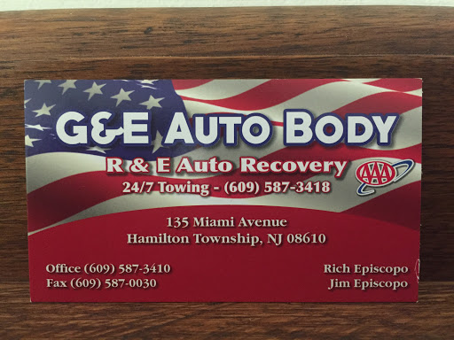 Auto Body Shop «G & E Auto Body», reviews and photos, 135 Miami Ave, Trenton, NJ 08610, USA