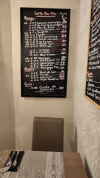 Restaurant Au Pied de l'Escalier à Clisson (le menu)