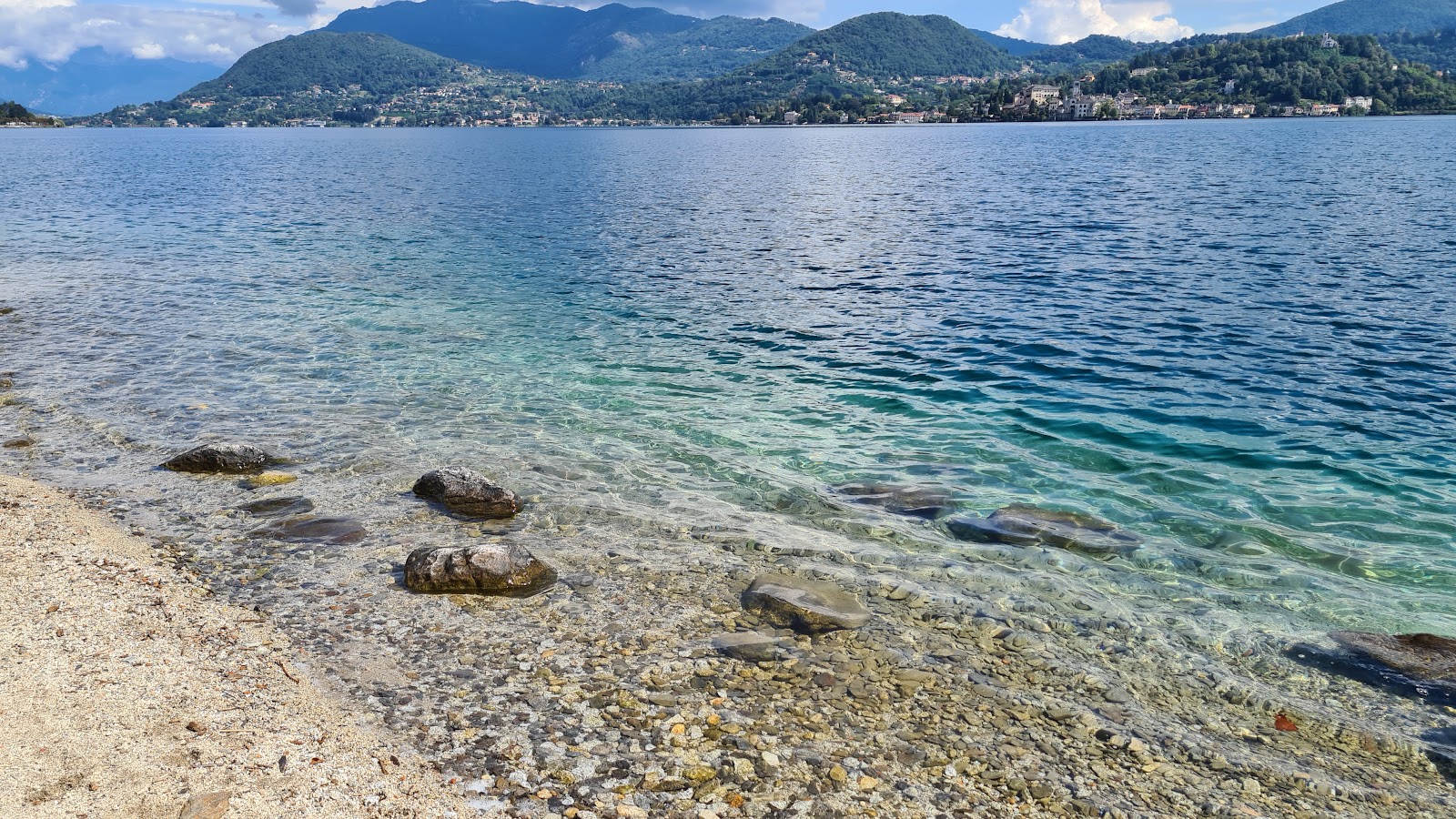 Spiaggia libera的照片 具有非常干净级别的清洁度