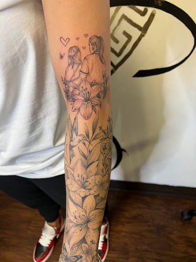 Explore guardian angel tattoo ideas, creative tattoo ideas in Atlanta, available at Arte Tattoo