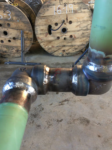 Photo of Burningbird welding