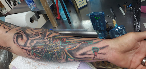 Explore pubic area tattoo ideas, creative tattoo ideas in Englewood, available at The Original Big Daddy Tattoo & Body Piercing est.1997 est.1997