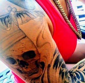 Explore shoulder flower tattoo ideas, creative tattoo ideas in Kennewick, available at Luxurious Life Tattoo