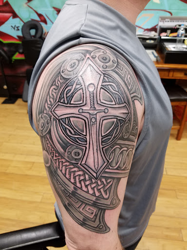 Explore brain tumor tattoo ideas, creative tattoo ideas in Burlington, available at Mr Tattoos & Piercing