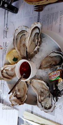 Huître du Restaurant de cuisine traditionnelle L'embarcadère Restaurant à Cabourg - n°4