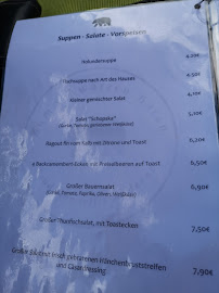 Restaurant Zum Schwarzen Bären à Putbus (la carte)