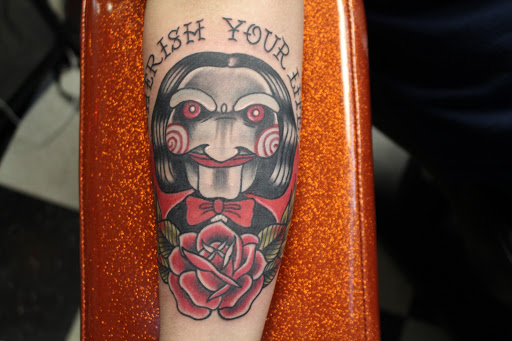 Explore ambition tattoo ideas, creative tattoo ideas in Arlington, available at The Chosen One Ink