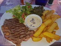 Steak du Restaurant français Restaurant du Port d'Enveaux à Saint-Vincent-de-Cosse - n°4