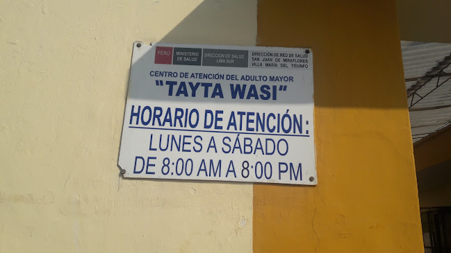 Centro de Atención del Adulto Mayor Tayta Wasi - Hospital