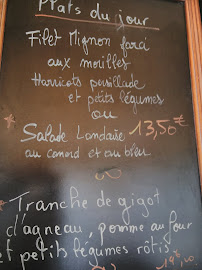 Restaurant Café De La Place à Octon - menu / carte