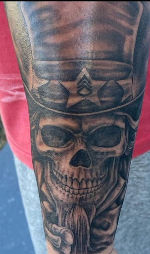 Explore birthday tattoo ideas for men, creative tattoo ideas in Mesa, available at Ranger Tattoo & Piercing