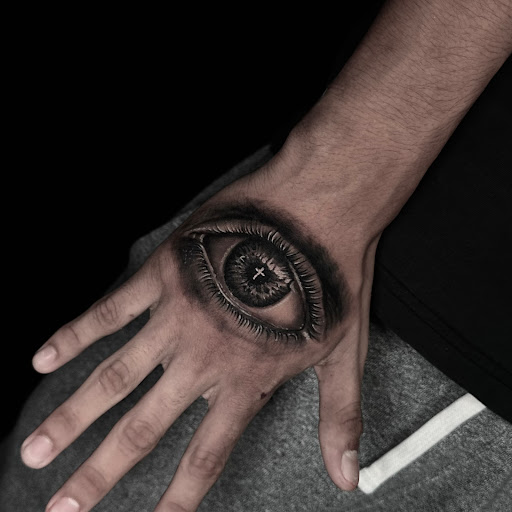 Explore female virgo tattoo ideas, creative tattoo ideas in Norcross, available at Brotherhood Tattoo