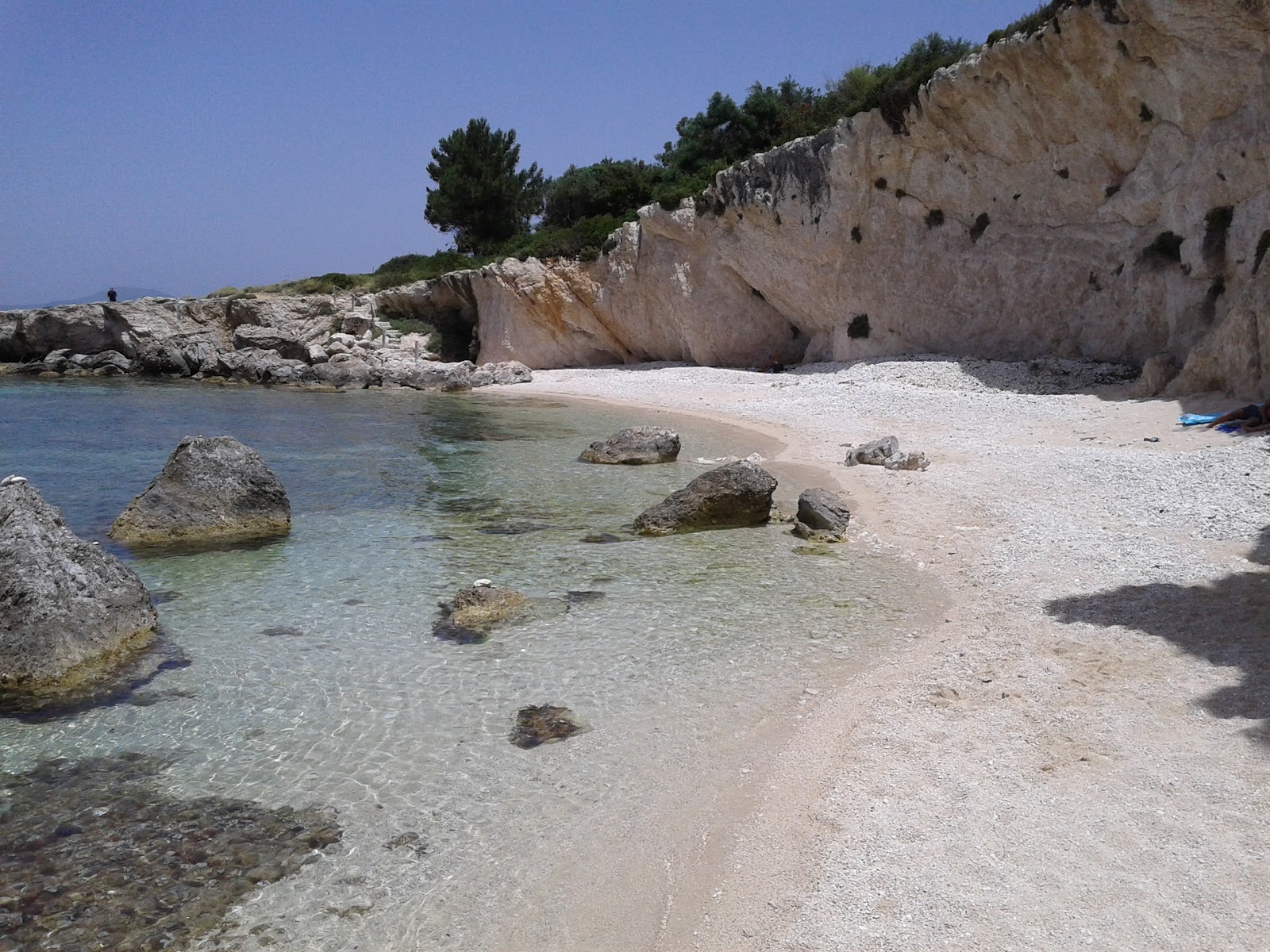 Photo of Galini beach and the settlement
