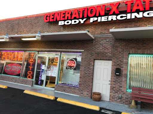 Tattoo Shop «Generation X Tattoo and Body Piercing Studio», reviews and photos, 2010 S Atlantic Ave, Daytona Beach, FL 32118, USA