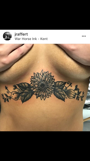 Explore quarter sleeve tattoo ideas, creative tattoo ideas in Kent, available at War Horse Ink