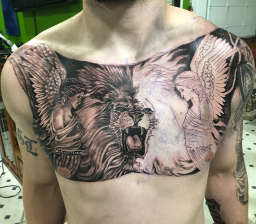 Explore swirl tattoo ideas, creative tattoo ideas in Evansville, available at Ink Therapy 101