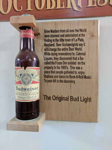 Liquor Store «Colonial Liquors Inc», reviews and photos, 6400 Crain Hwy, La Plata, MD 20646, USA