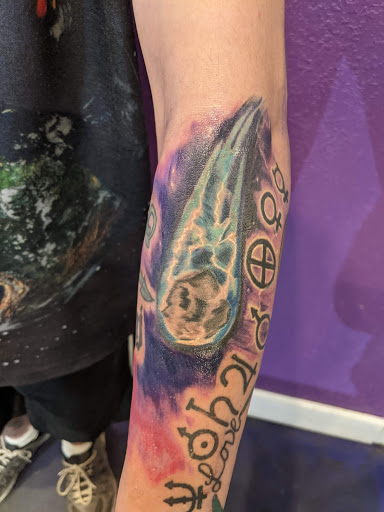 Explore redskins tattoo ideas, creative tattoo ideas in Denver, available at Nocturnal Tattoo