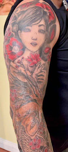 Explore squid tattoo ideas, creative tattoo ideas in Garden Grove, available at Anna Hang Tattoo