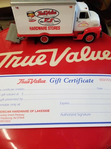 Home Improvement Store «American Hardware Of Lakeside», reviews and photos, 20 Bowling Green Pkwy, Lake Hopatcong, NJ 07849, USA