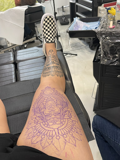 Explore neck tattoos for women ideas, creative tattoo ideas in Livermore, available at Legacy Ink Tattoo Parlor