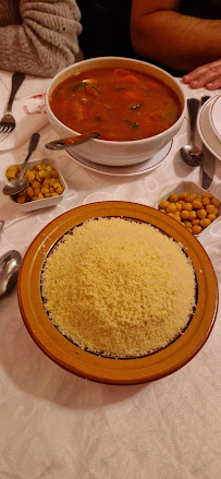 Plats et boissons du Restaurant marocain Le Riad de Marrakech à Laroche-Saint-Cydroine - n°6