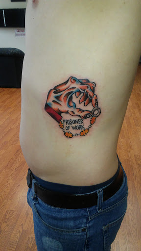 Explore camo tattoo ideas, creative tattoo ideas in Pelham, available at Skin Worx Inc