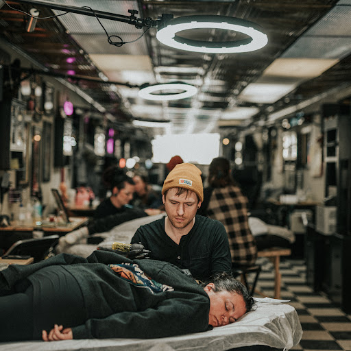 Explore stomach tattoo ideas men, creative tattoo ideas in Stillwater, available at Anchors End Tattoo of Stillwater Minnesota