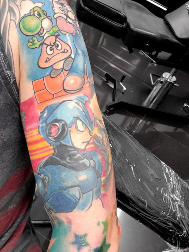 Explore tattoo room ideas, creative tattoo ideas in Addison, available at Cat Tattoo