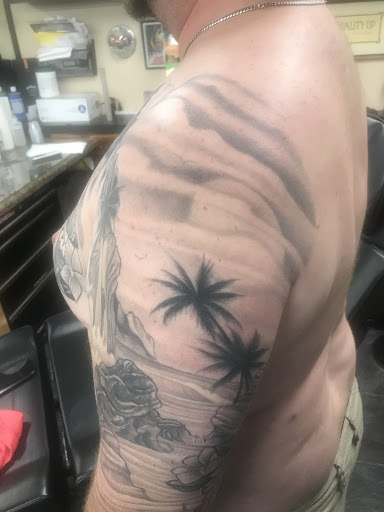 Explore tattoo ideas men sleeve, creative tattoo ideas in San Marcos, available at Locally Famous Tattoo