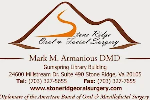 Stone Ridge Oral & Facial Surgery-Mark M. Armanious DMD image