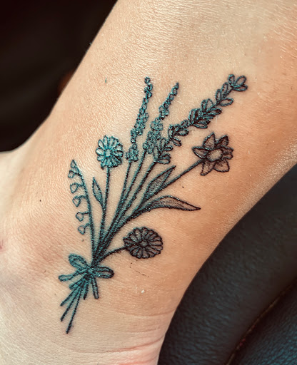 Explore black and grey sleeve tattoo ideas, creative tattoo ideas in Nashville, available at Nashville Ink