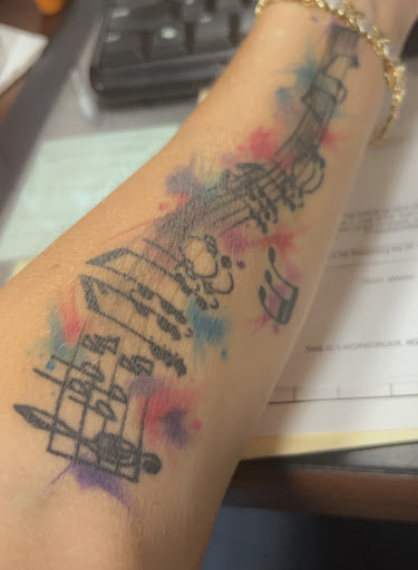 Explore c.r.p.s tattoo ideas for a daughter to honor her father, creative tattoo ideas in Fort Pierce, available at Hobbit House Tattoo Co