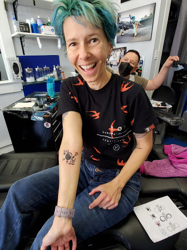 Explore june birth flower tattoo ideas, creative tattoo ideas in Benicia, available at Bombshell Hair & Ink