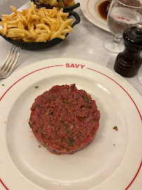 Steak tartare du Restaurant français Chez Savy à Paris - n°7