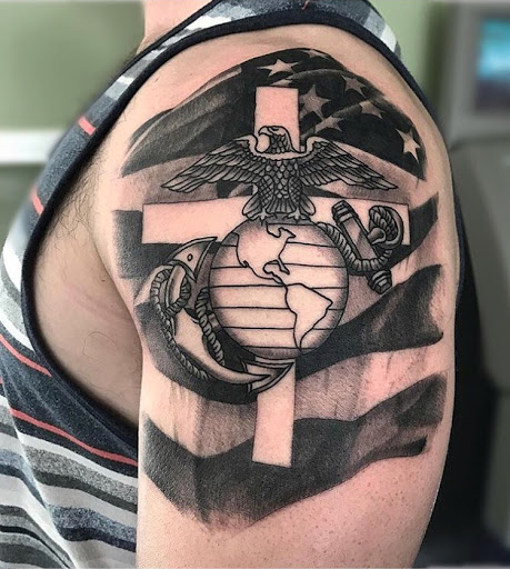Explore country tattoo ideas, creative tattoo ideas in Twentynine Palms, available at Hilltop Tattoo Company