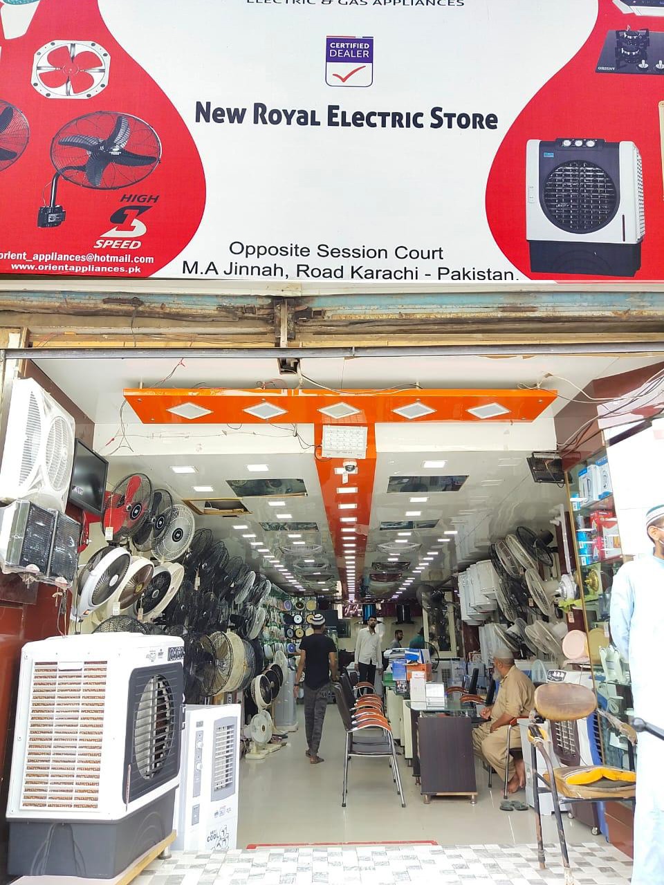 New royal electric store